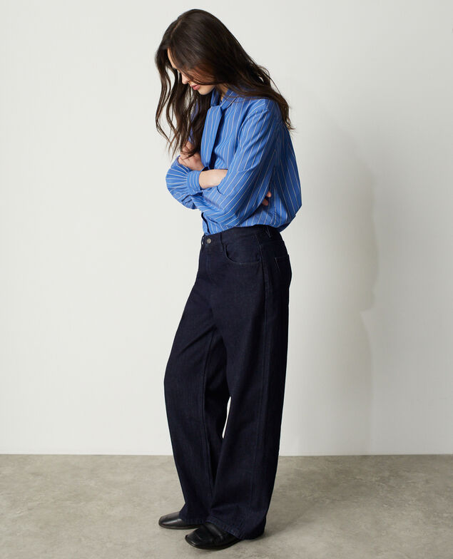 MAX Wide Straight Jeans M693 rinse