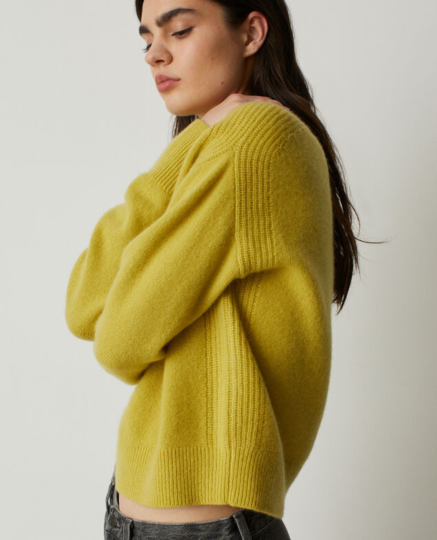 Cashmere Crew-Neck Sweater M310 beige sable