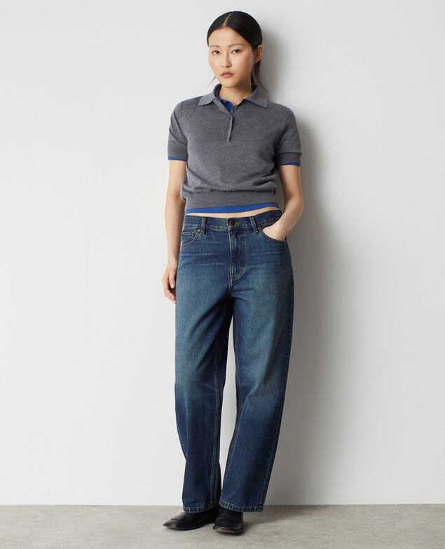 Jean boyfriend BEN M652 dark vintage