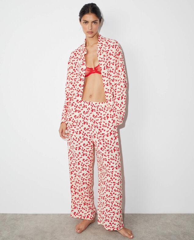 Trousers RELAX PRINT Relax print Cherry shortbread