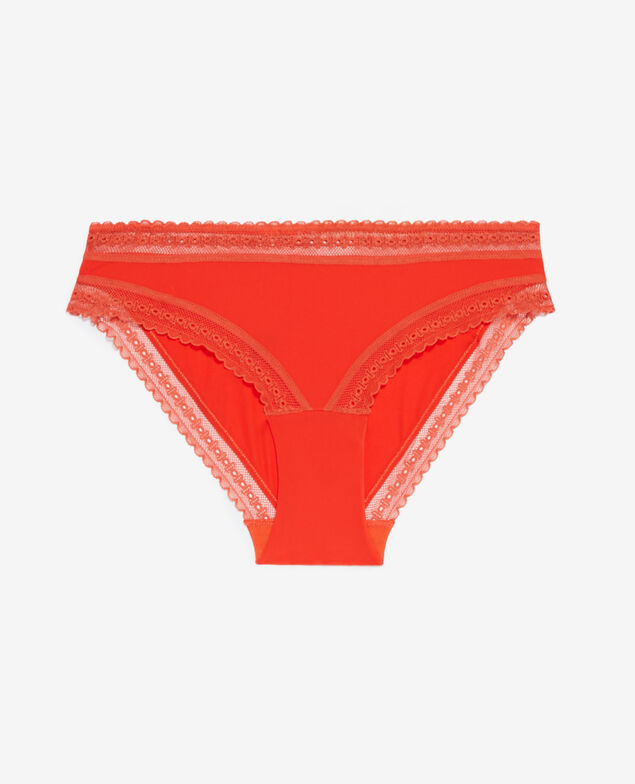 Culotte taille basse Cheri micro Tango orange