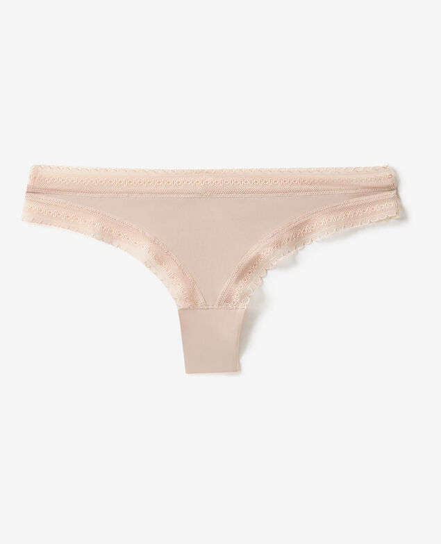 Tanga Harmonie Beige poudre