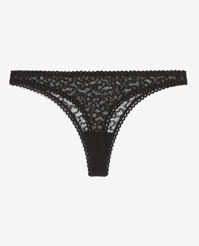 Tanga Jeanne Black