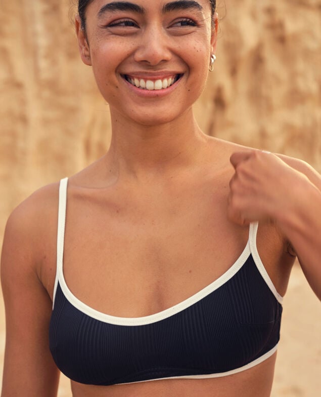 Haut de maillot de bain brassi&egrave;re sans armatures COCKTAIL Cocktail Noir