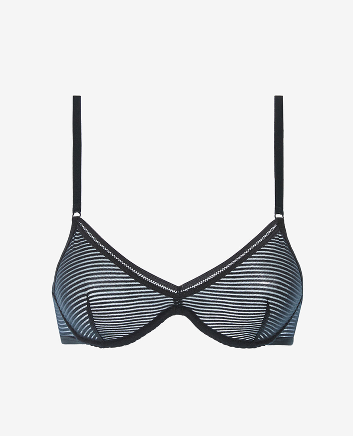 Underwired triangle bra HORIZON Horizon Black