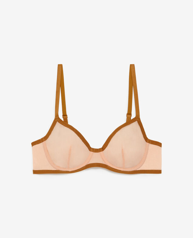 Soutien-gorge avec armatures Cheri tulle Orange tapenade