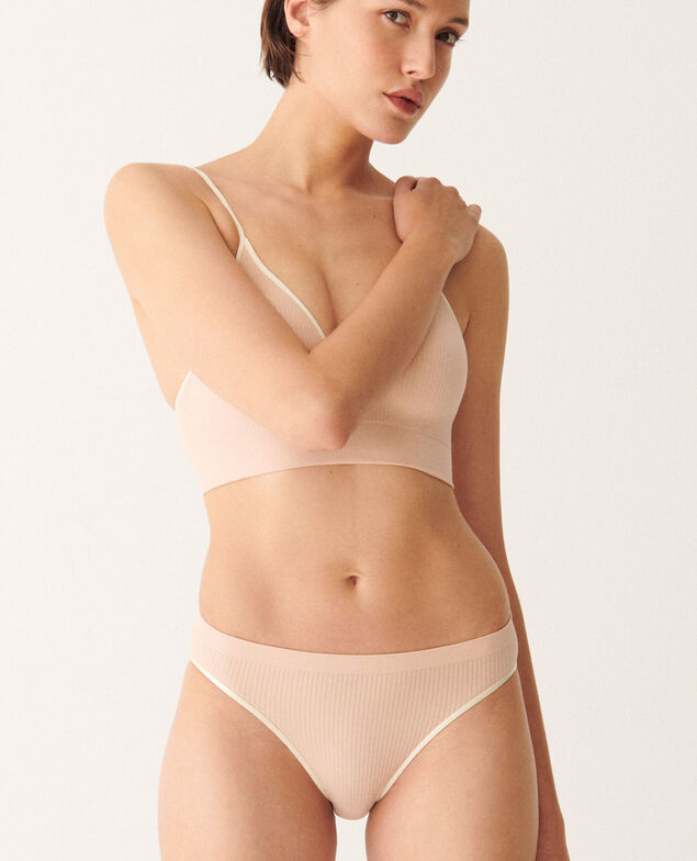 Hipster briefs Seamless bicolore Powder