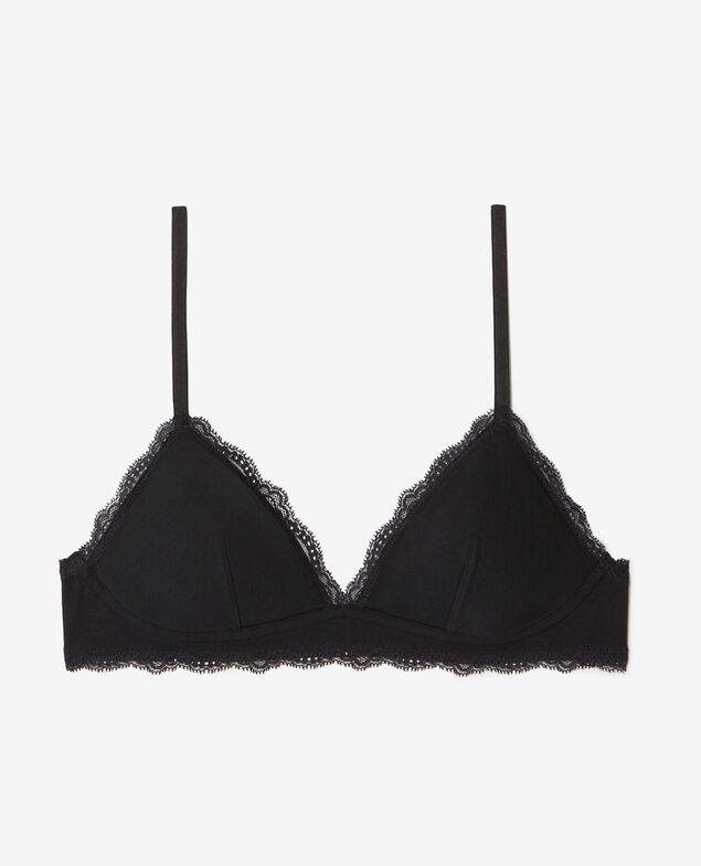 Soutien-gorge sans armatures ESSENTIEL COTON Essentiel coton Noir