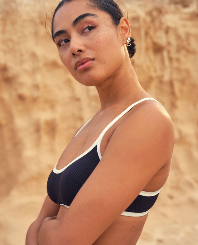 Haut de maillot de bain brassi&egrave;re sans armatures COCKTAIL Cocktail Noir