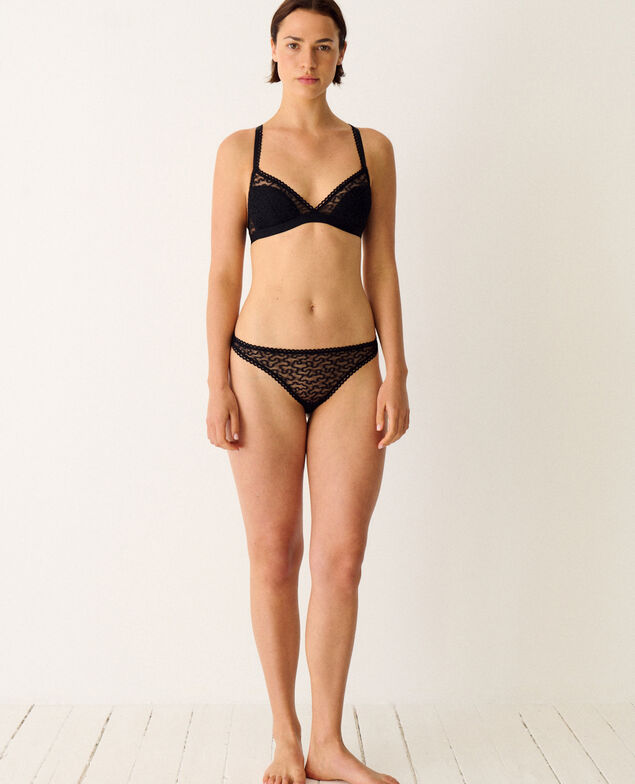 Tanga Jeanne Black