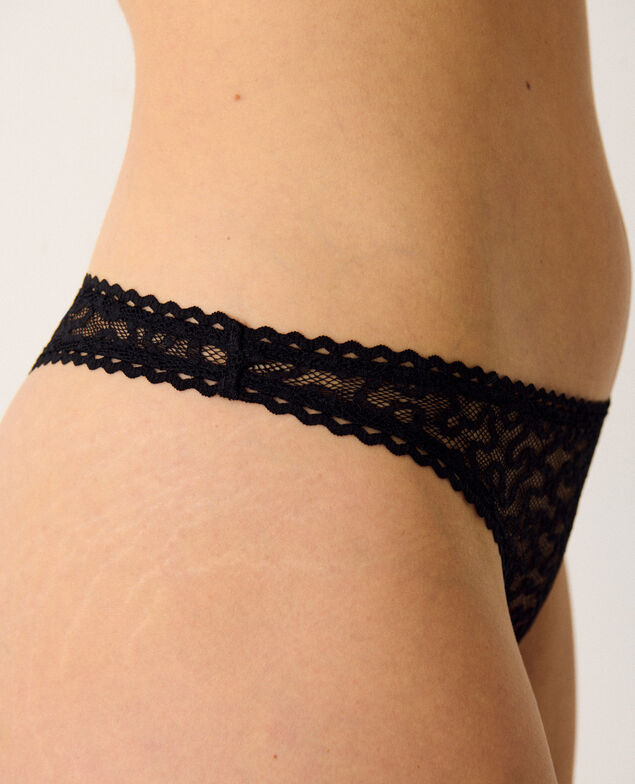 Tanga Jeanne Black