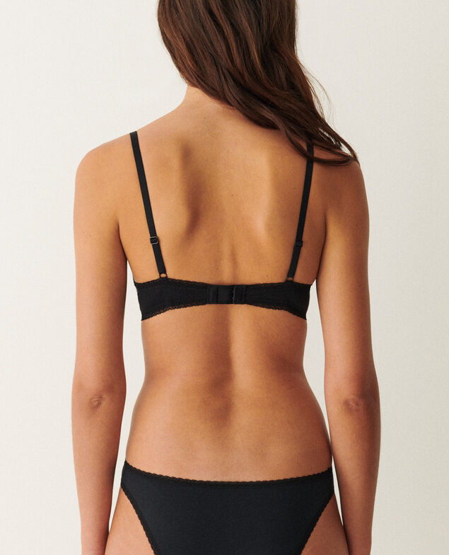 Soutien-gorge sans armatures ESSENTIEL COTON Essentiel coton Noir