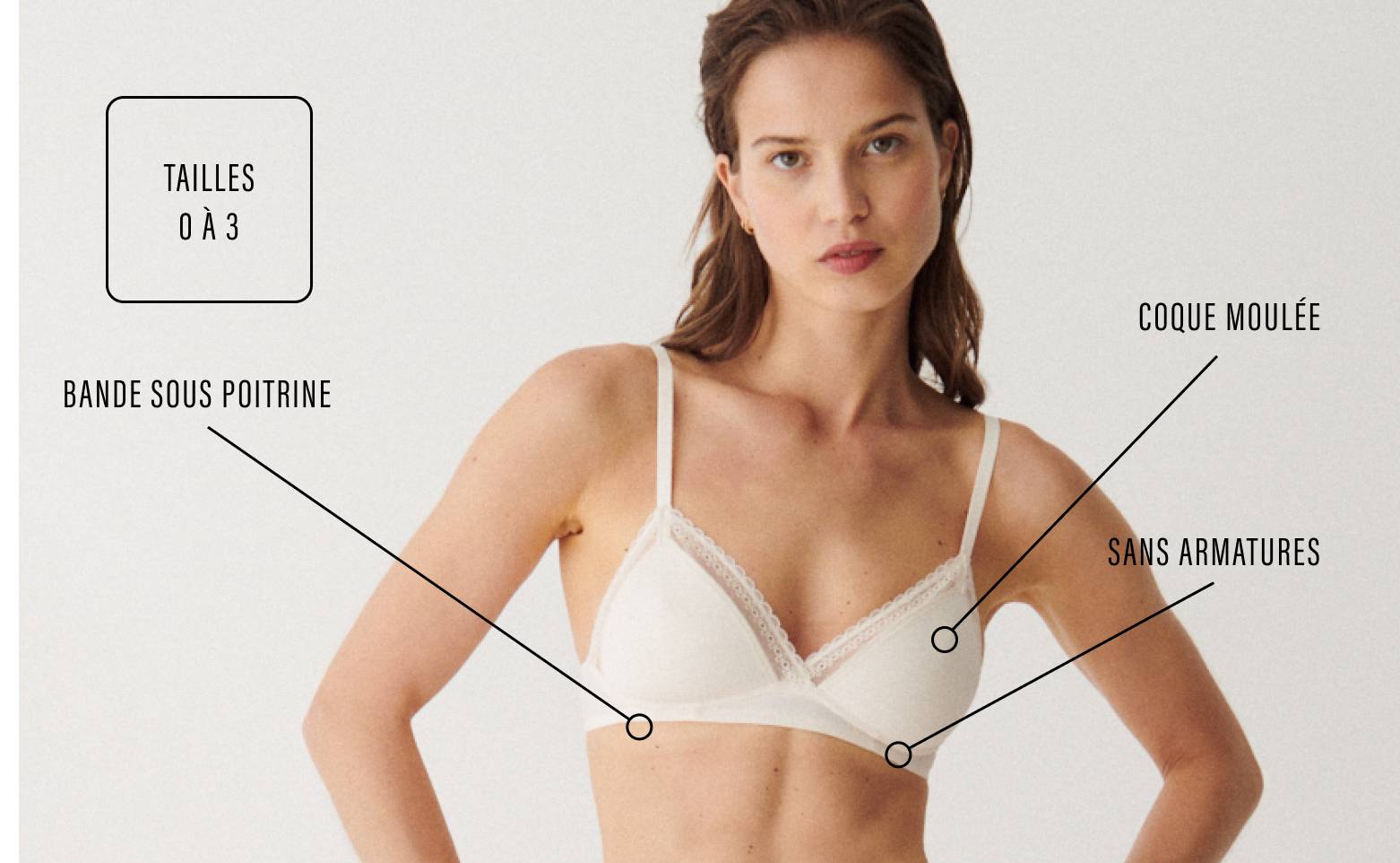Soutien Gorge Sans Armature Princesse Tam Tam