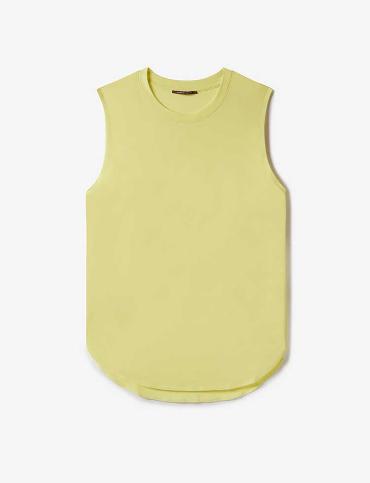 tee shirt sport jaune