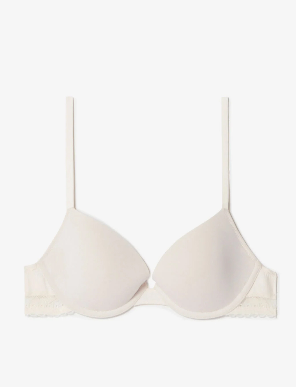 soutien gorge push up blanc