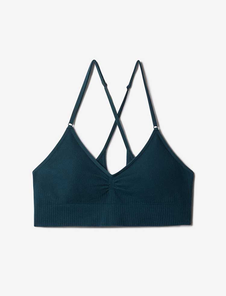 brassiere sport bleue