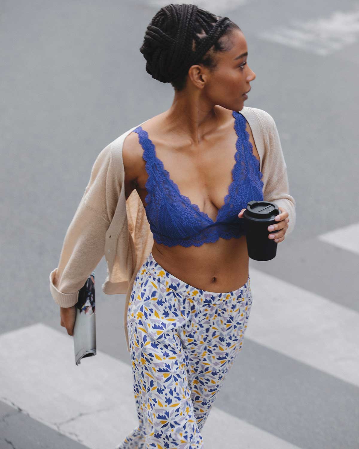 gilet pantalon relax