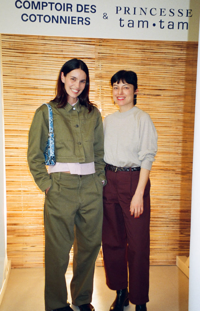 @zoeleger & Claire Maricq porte LE CABANON – Princesse tam.tam