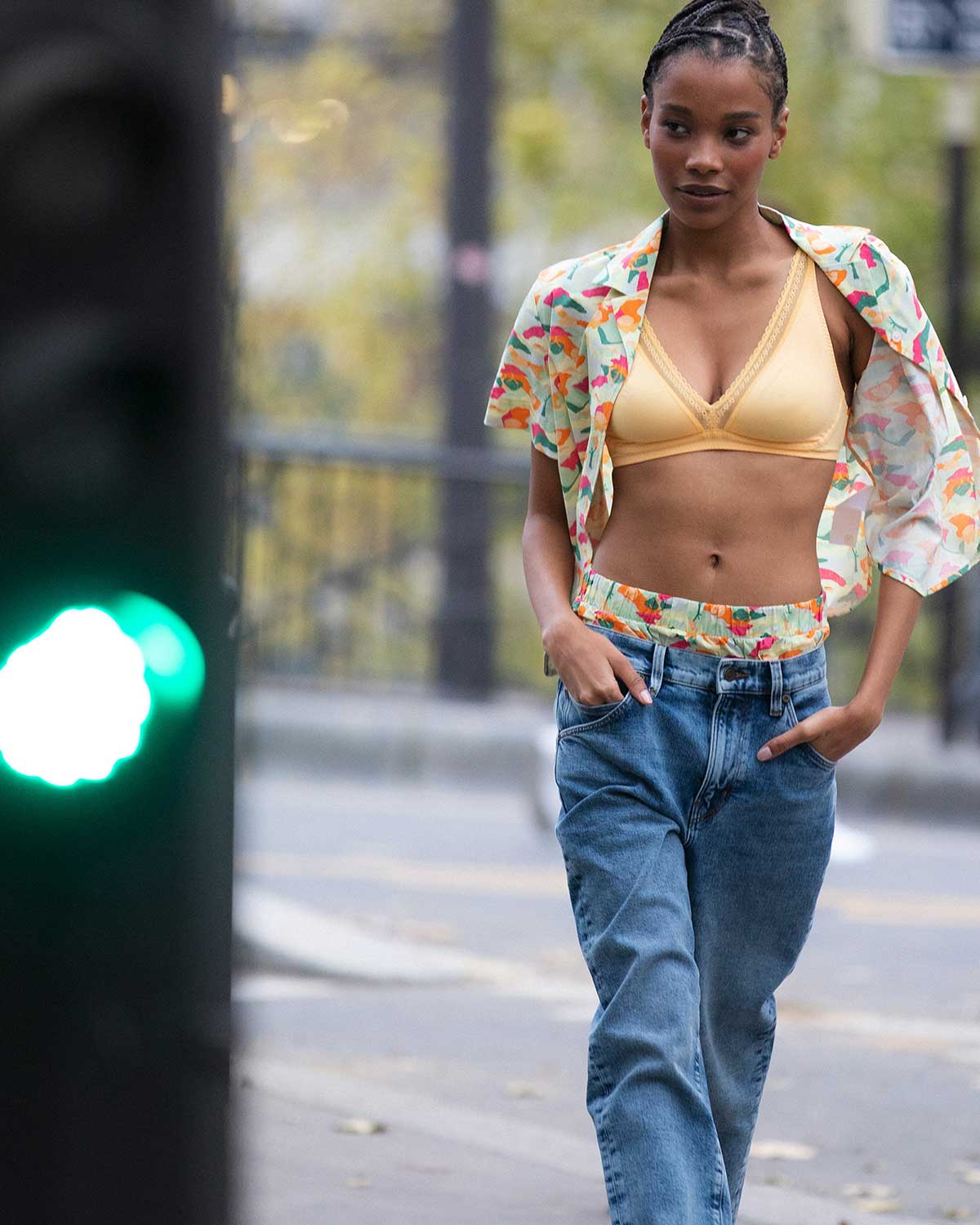 soutien gorge chemise exterieur