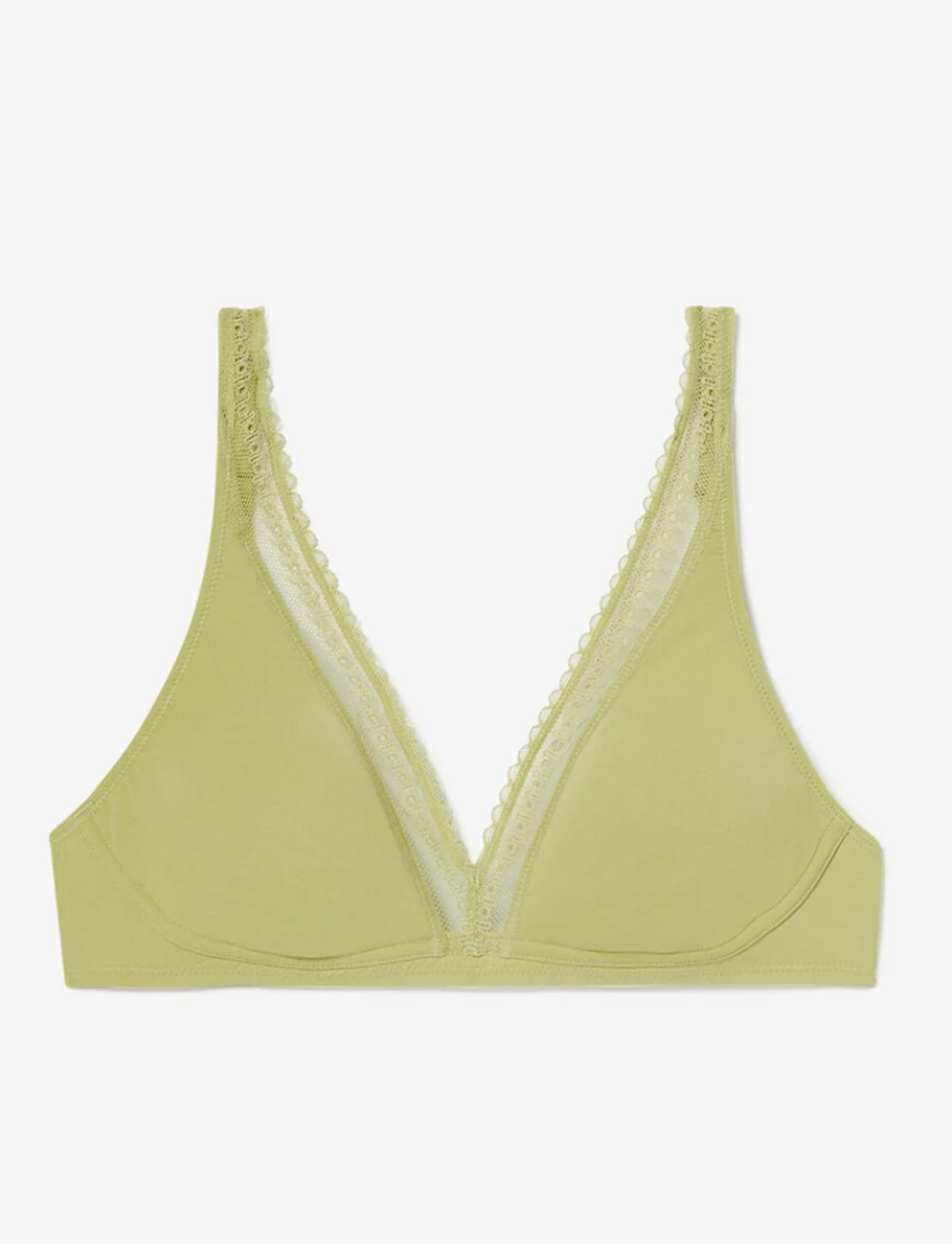soutien gorge feel good vert