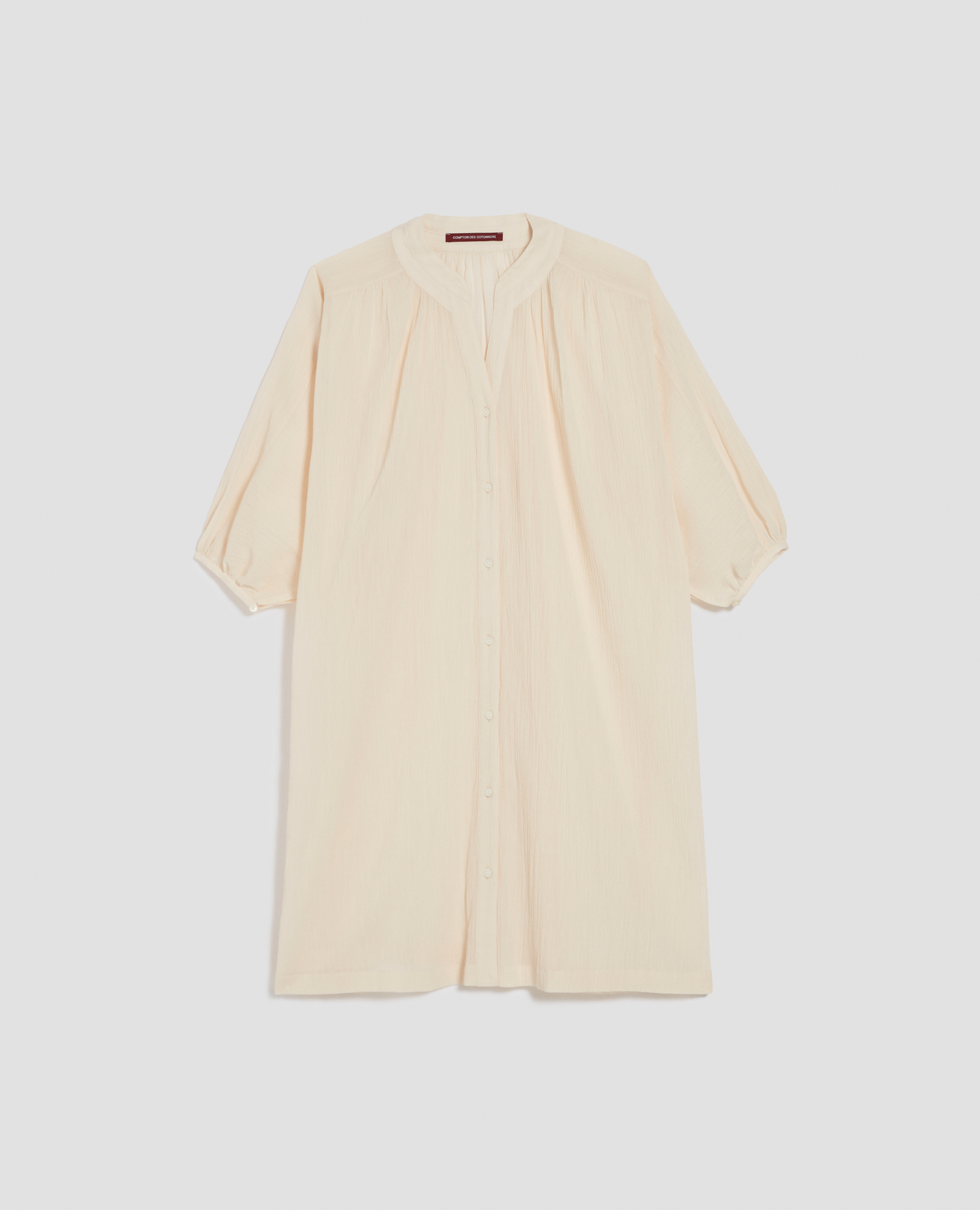 sylvia cream knit midi dress BLACK – DISSH YGroup_colourway-maiah Size:S1 (UK 12-16) long flared sleeves DIY Stripe patchwork dress