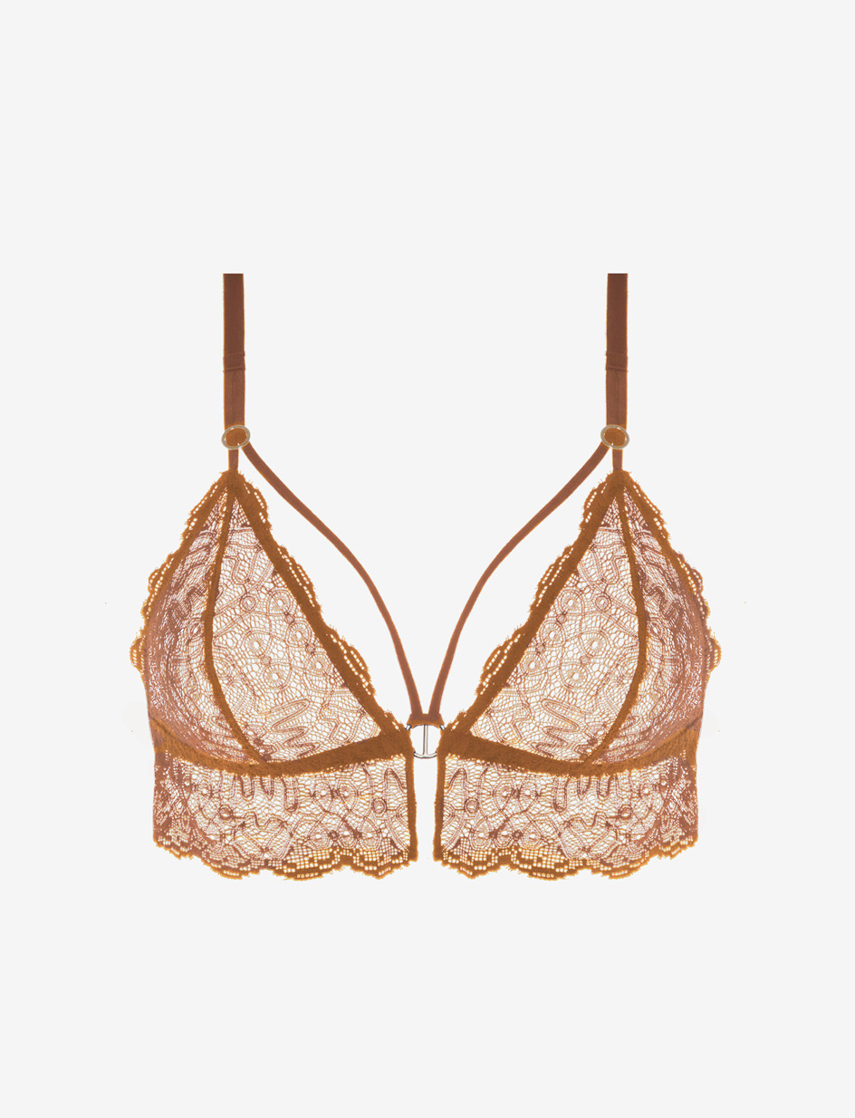 Soutien-gorge Ouaté PRINCESSE TAM TAM - Taille 80C - Crème - Occasion Très Bon état