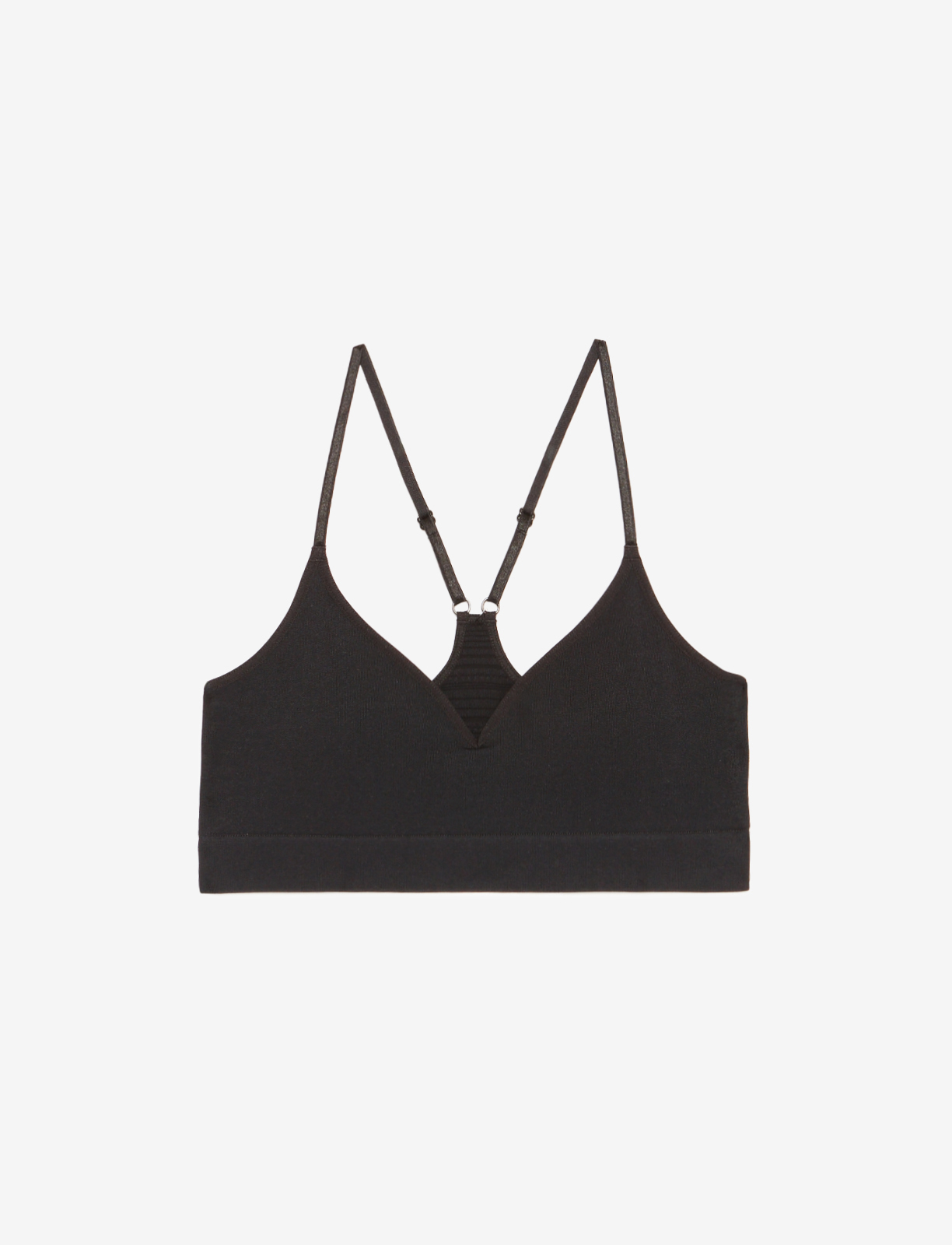 Soft bustier bra AIRISM SEAMLESS black | Princesse tam.tam